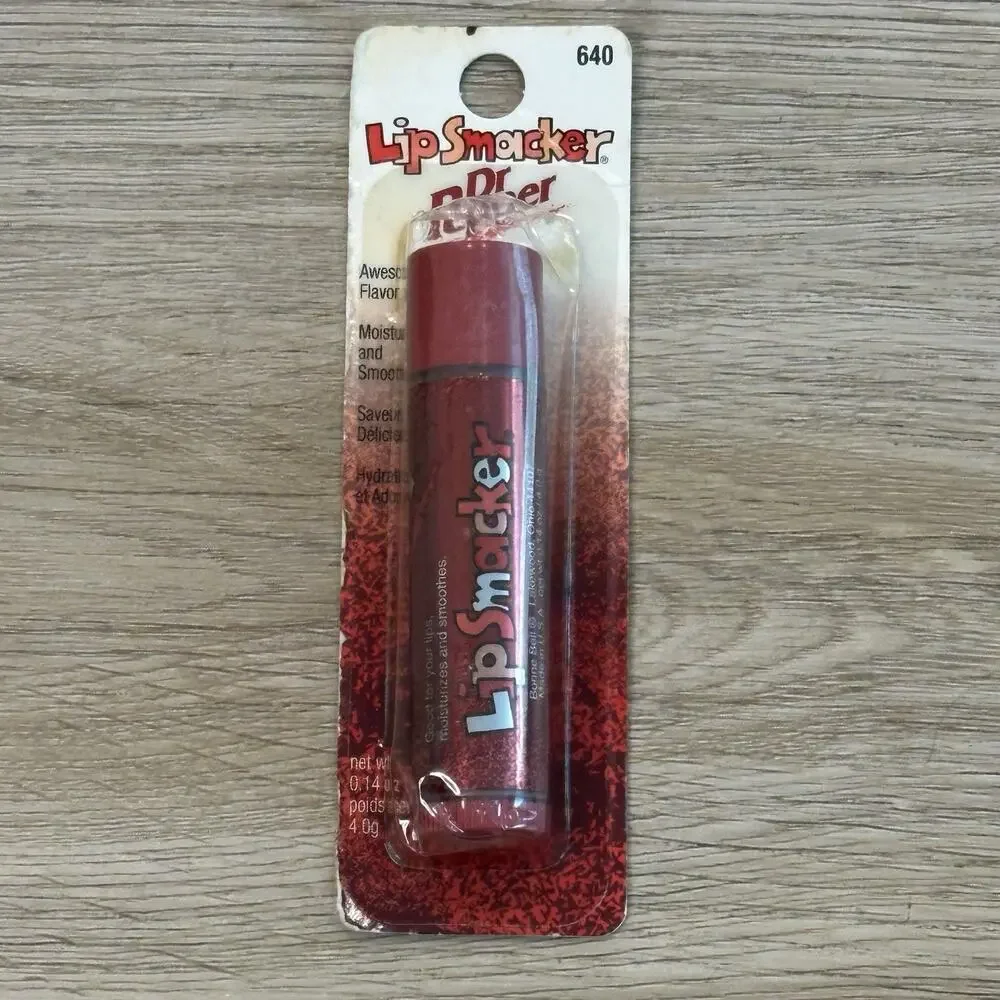 Y2K 2004 Vintage Bonne Bell Lip Smacker DR. PEPPER Soda Balm RARE Sealed